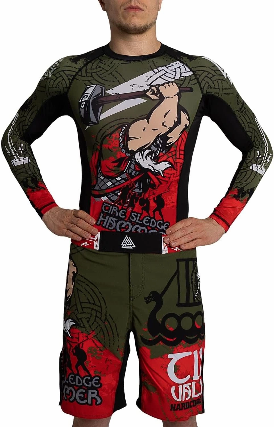 Hardcore Training Fight Shorts Men's Boxing MMA Combat BJJ Grappling Fitness Muay Thai Kickboxing No Gi