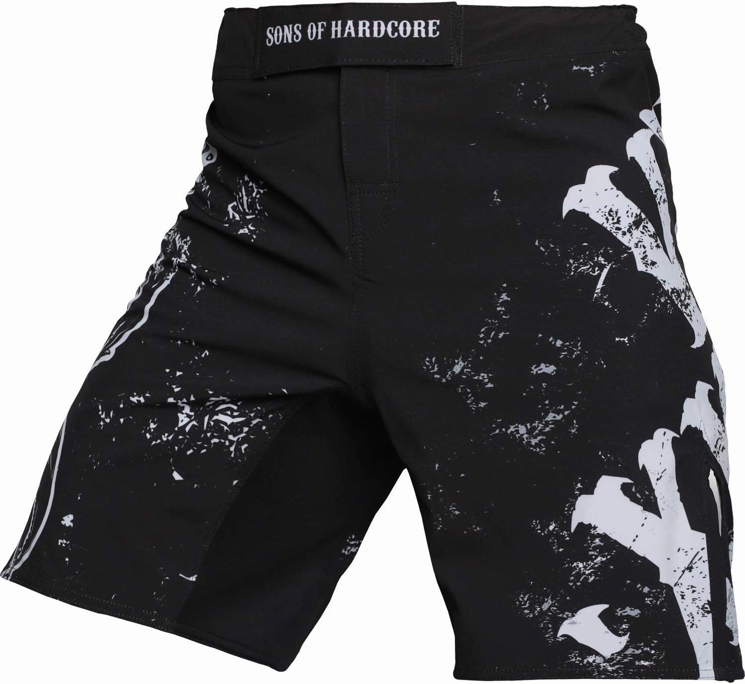 Hardcore Training Fight Shorts Men's Boxing MMA Combat BJJ Grappling Fitness Muay Thai Kickboxing No Gi