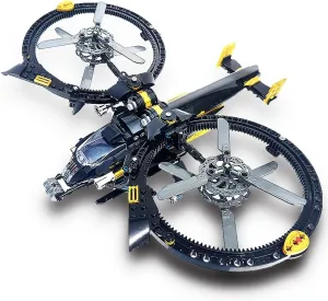 Helicopter Utility Building Blocks Military Army Airplane 458 Pieces Toy Gift for Kid and Adult