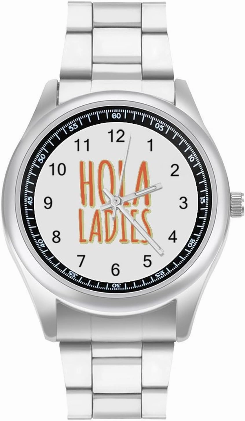 Hola Ladies Casual Wrist Watches for Men Classic Business Dress Watch Big Face for Work Gym