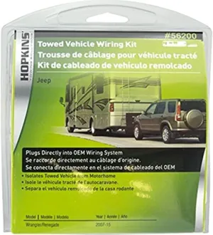 Hopkins Towing Solutions 56200 Plug-In Simple Towed Vehicle Wiring Kit