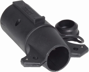 Hopkins 47545 Endurance Flex-Coil 7 RV to 6 Pole Round Adapter
