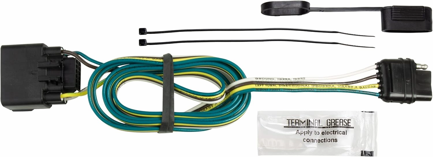Hopkins Towing Solutions 11140665 Plug-In Simple Vehicle to Trailer Wiring Kit, Black