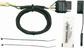 Hopkins Towing Solutions 40445 Plug-In Simple Vehicle Wiring Kit, Black
