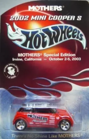 Hot Wheels Mini Cooper S Limited Special Edition Mothers Wax 1:64 Scale Collectible Die Cast Car