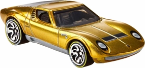 Hot Wheels id '71 Lamborghini Miura P400 SV (Factory Fresh), Multicolor