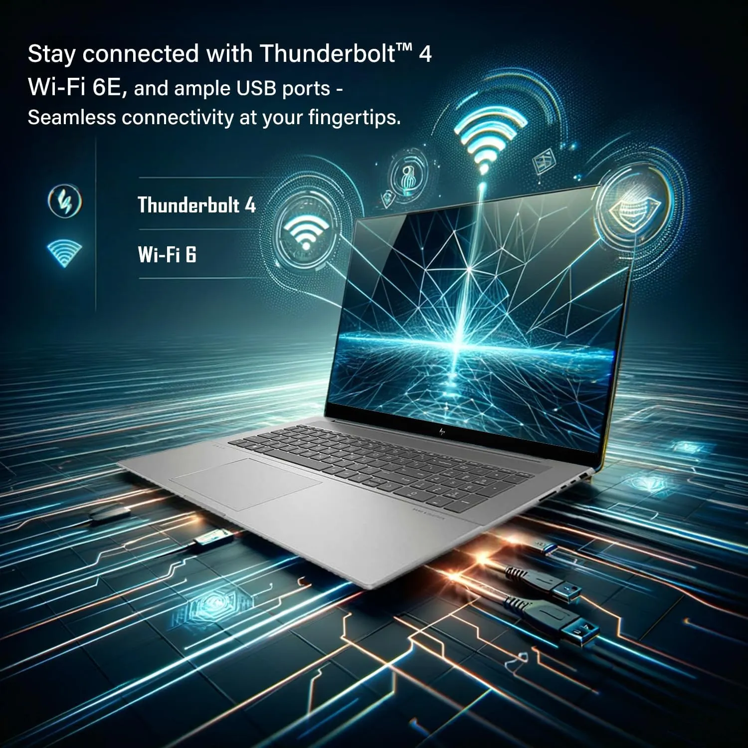 HP Envy 17.3"" FHD Touchscreen Laptop | Intel Core i7-1355U | GeForce RTX 3050 | Backlit Keyboard | Bang & Olufsen Audio | Wi-Fi 6 | Long Battery Life | Windows 11 (64GB RAM | 1TB PCIe SSD), Silver