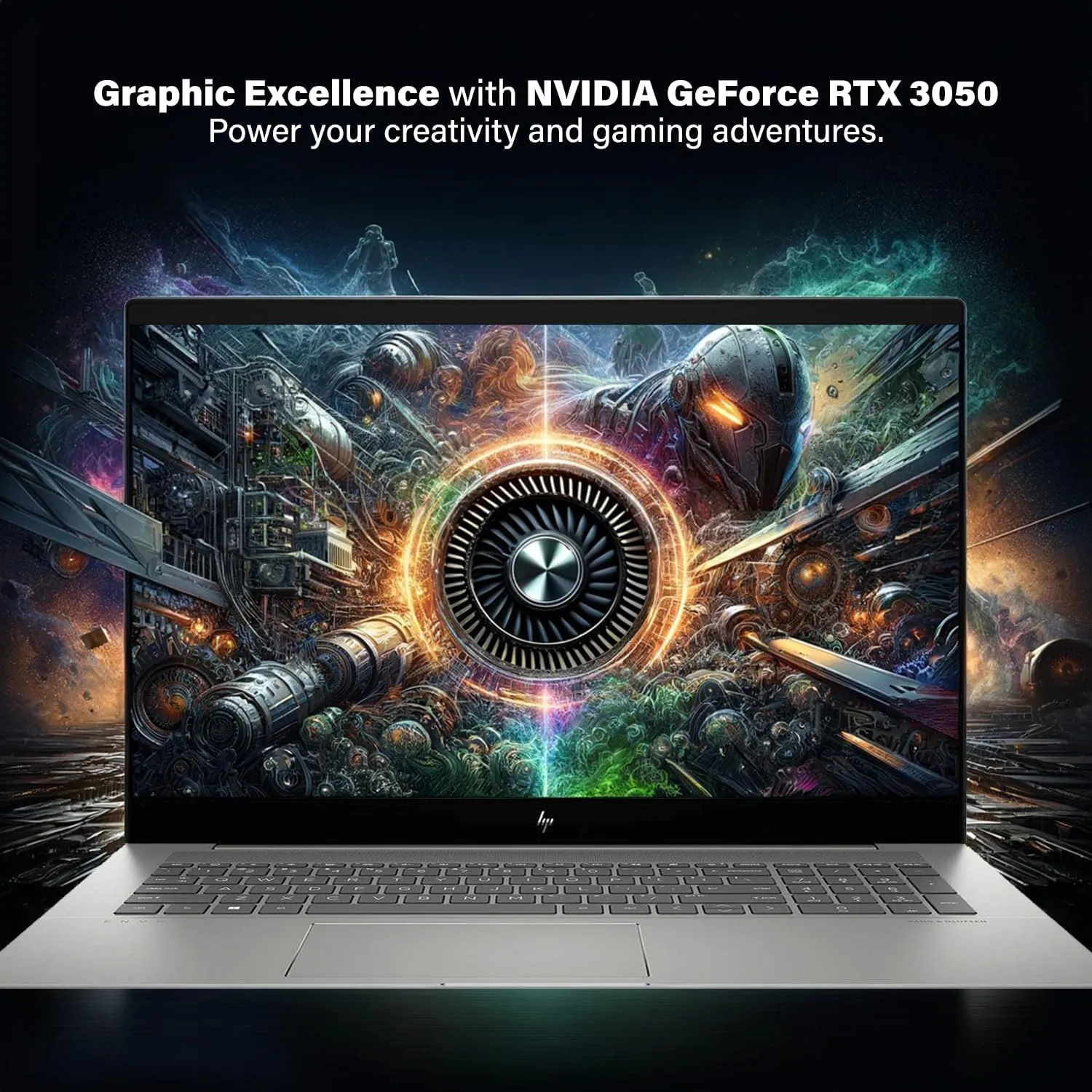 HP Envy 17.3"" FHD Touchscreen Laptop | Intel Core i7-1355U | GeForce RTX 3050 | Backlit Keyboard | Bang & Olufsen Audio | Wi-Fi 6 | Long Battery Life | Windows 11 (64GB RAM | 1TB PCIe SSD), Silver