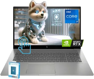 HP Envy 17.3"" FHD Touchscreen Laptop | Intel Core i7-1355U | GeForce RTX 3050 | Backlit Keyboard | Bang & Olufsen Audio | Wi-Fi 6 | Long Battery Life | Windows 11 (64GB RAM | 1TB PCIe SSD), Silver