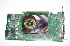 HP Compaq Genuine FX3500 256MB 3D PCI-E x16 High-End GDDR3 dual-400M(2x DVI-I/1x Mini-Din) Video Graphics Board - New - 413110-001