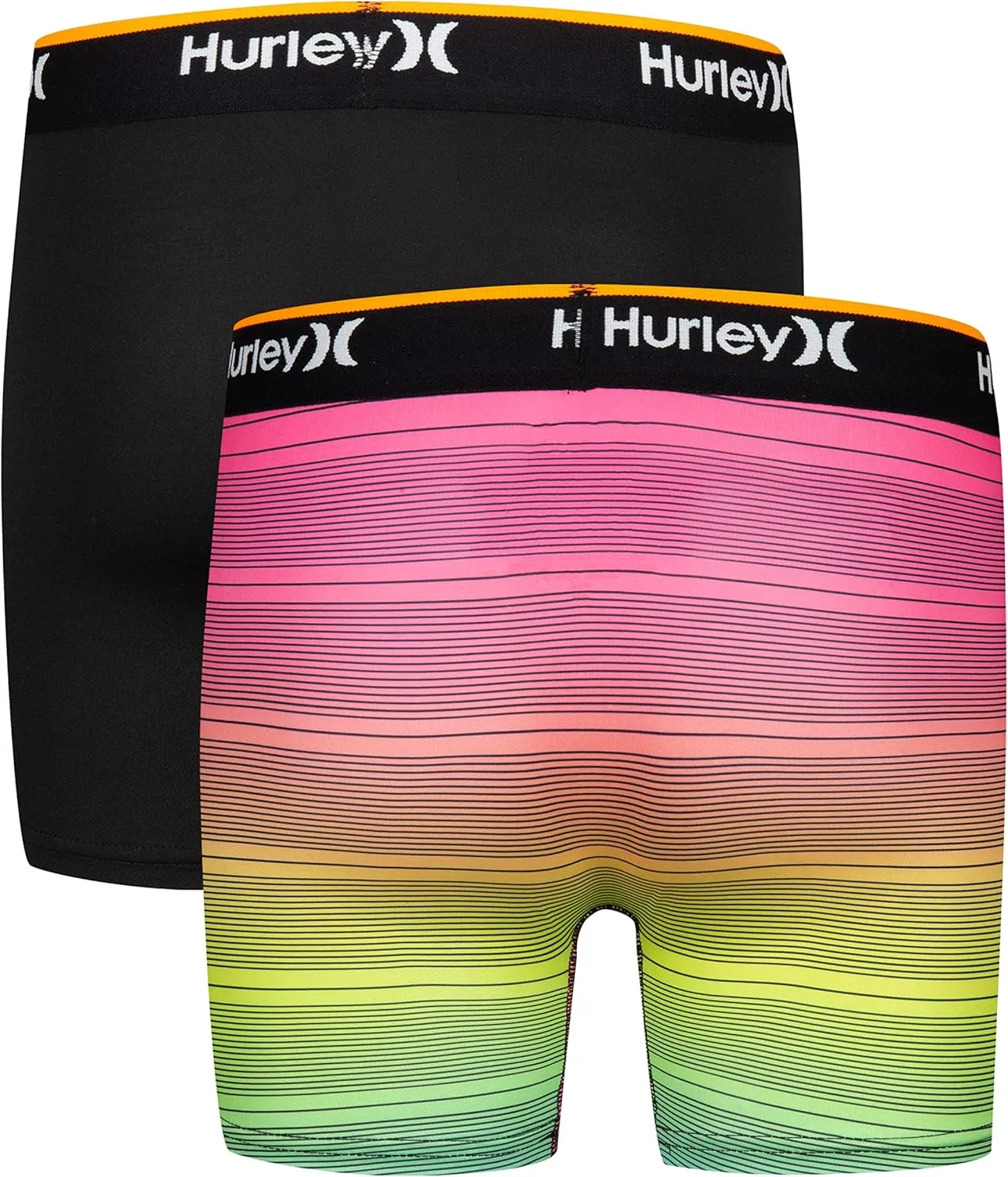 Hurley Boys' Classic Boxer Briefs (2-Pack)