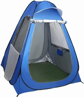 Ice Fishing Tent, 2-Person, 4-Season, Blue, Camping, Fishing