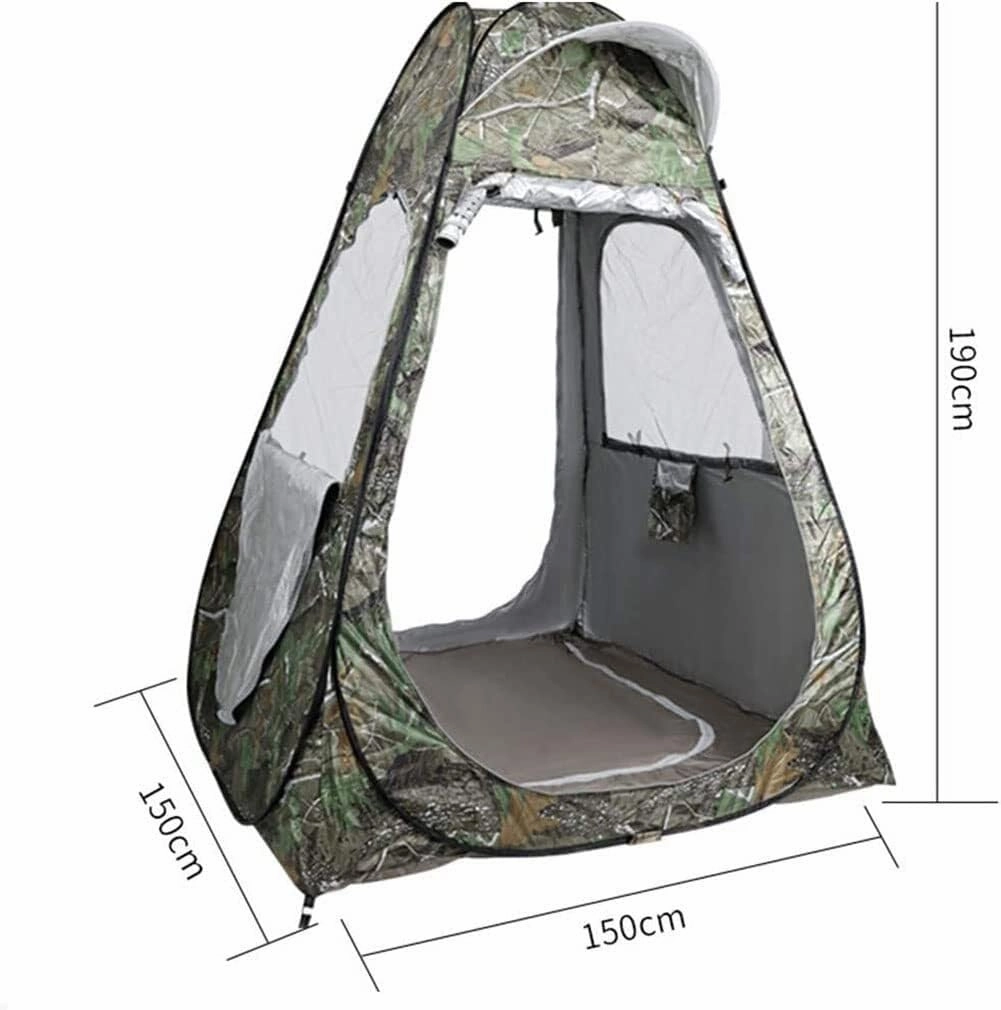Ice Fishing Tent, 2-Person, 4-Season, Blue, Camping, Fishing