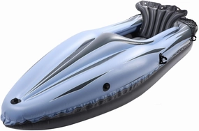 Inflatable Kayak Deluxe Oar Included, Blow up Kayak Set with Pump Portable Paddles and Bag, 1 Person Inflatable Kayak Set PVC UV Proof Portable Blow Up Canoe Boat Fishing