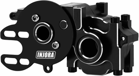 INJORA Aluminum Transmission Housing with Motor Mount for Buggy Losi Micro-B/Micro-T
