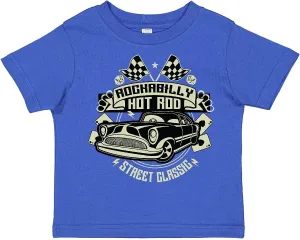 inktastic Rockabilly Hotrod Toddler T-Shirt