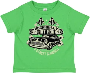 inktastic Rockabilly Hotrod Toddler T-Shirt