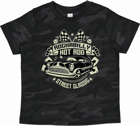inktastic Rockabilly Hotrod Toddler T-Shirt