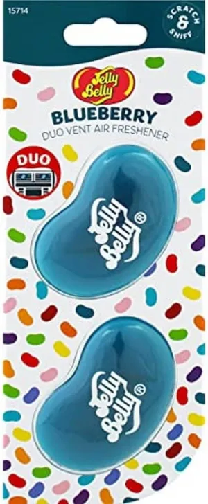 JELLY BELLY Blueberry - Mini Vent 3D Gel - Duo Pack - 15714