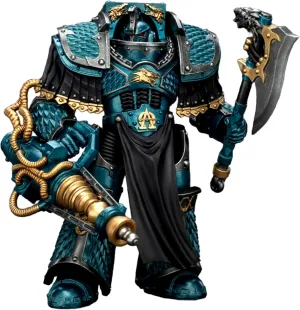 JOYTOY Warhammer 40K 1/18 Action Figures Alpha Legion Lernaean Terminator with Conversion Beam Cannon Collectible Model 5.3Inch Action Figures