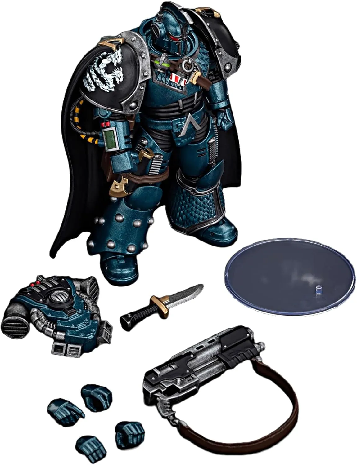 JOYTOY Warhammer 40K 1/18 Action Figures Alpha Legion Saboteur Consul Collectible Model JT01093