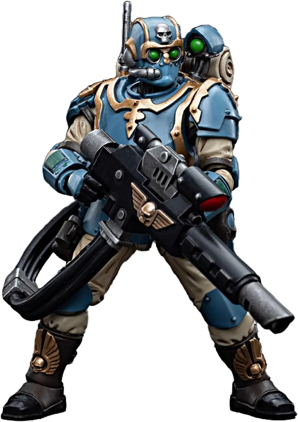 JOYTOY Warhammer 40K 1/18 Action Figures Astra Militarum Tempestus Scions Squad 55th Kappic Eagles Tempestus Scion 02 Collectible Model Birthday Gifts
