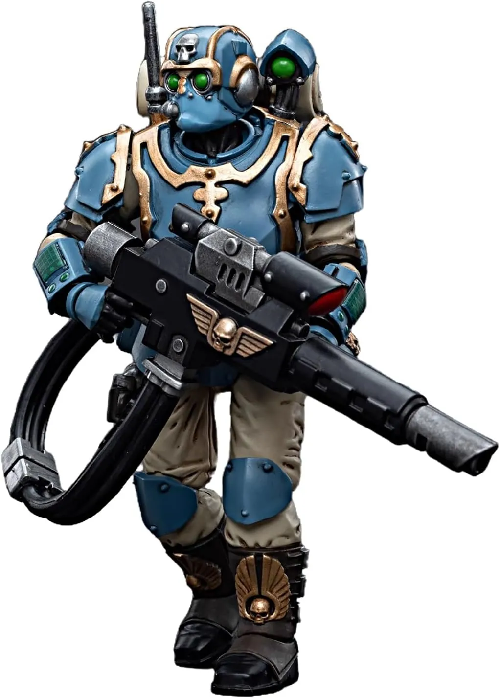 JOYTOY Warhammer 40K 1/18 Action Figures Astra Militarum Tempestus Scions Squad 55th Kappic Eagles Tempestus Scion 02 Collectible Model Birthday Gifts