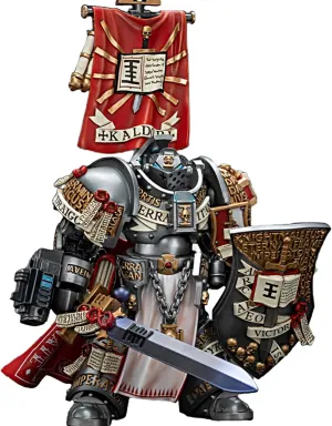 JOYTOY Warhammer 40K 1/18 Action Figures Grey Knights Kaldor Draigo Collectible Model