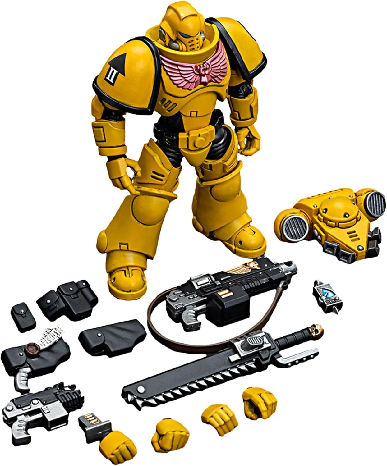 JOYTOY Warhammer 40K 1/18 Action Figures Imperial Fists Intercessors Collectible Model