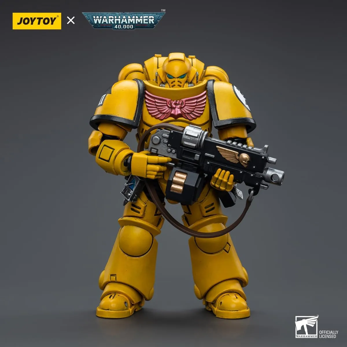 JOYTOY Warhammer 40K 1/18 Action Figures Imperial Fists Intercessors Collectible Model