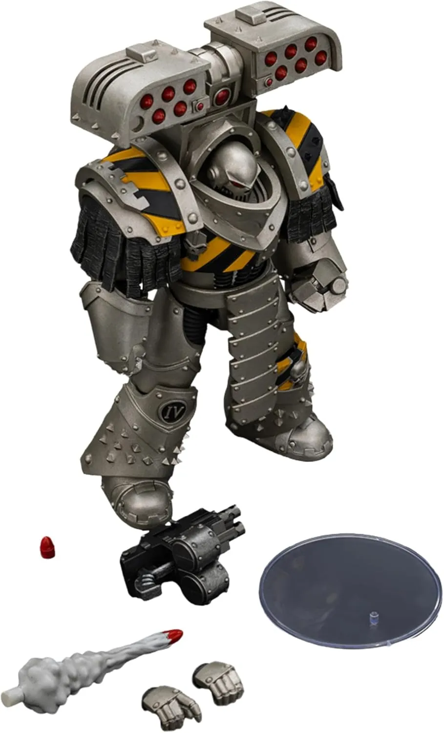 JOYTOY Warhammer 40K 1/18 Action Figures lron Warriors Tyrant Siege Terminator 2PCS Collectible Model 5.3Inch Partial pre-Sale Amount Available Around Aug.
