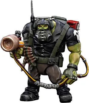 JOYTOY Warhammer 40K 1/18 Action Figures Ork Kommandos Comms Boy Wagzuk Collectible Model