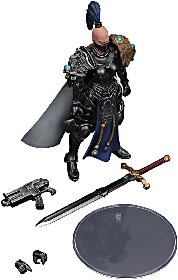 JOYTOY Warhammer 40K 1/18 Action Figures Sisters of Silence Argent Lynx Vigilator Cadre Vigilator 1 Collectible Model