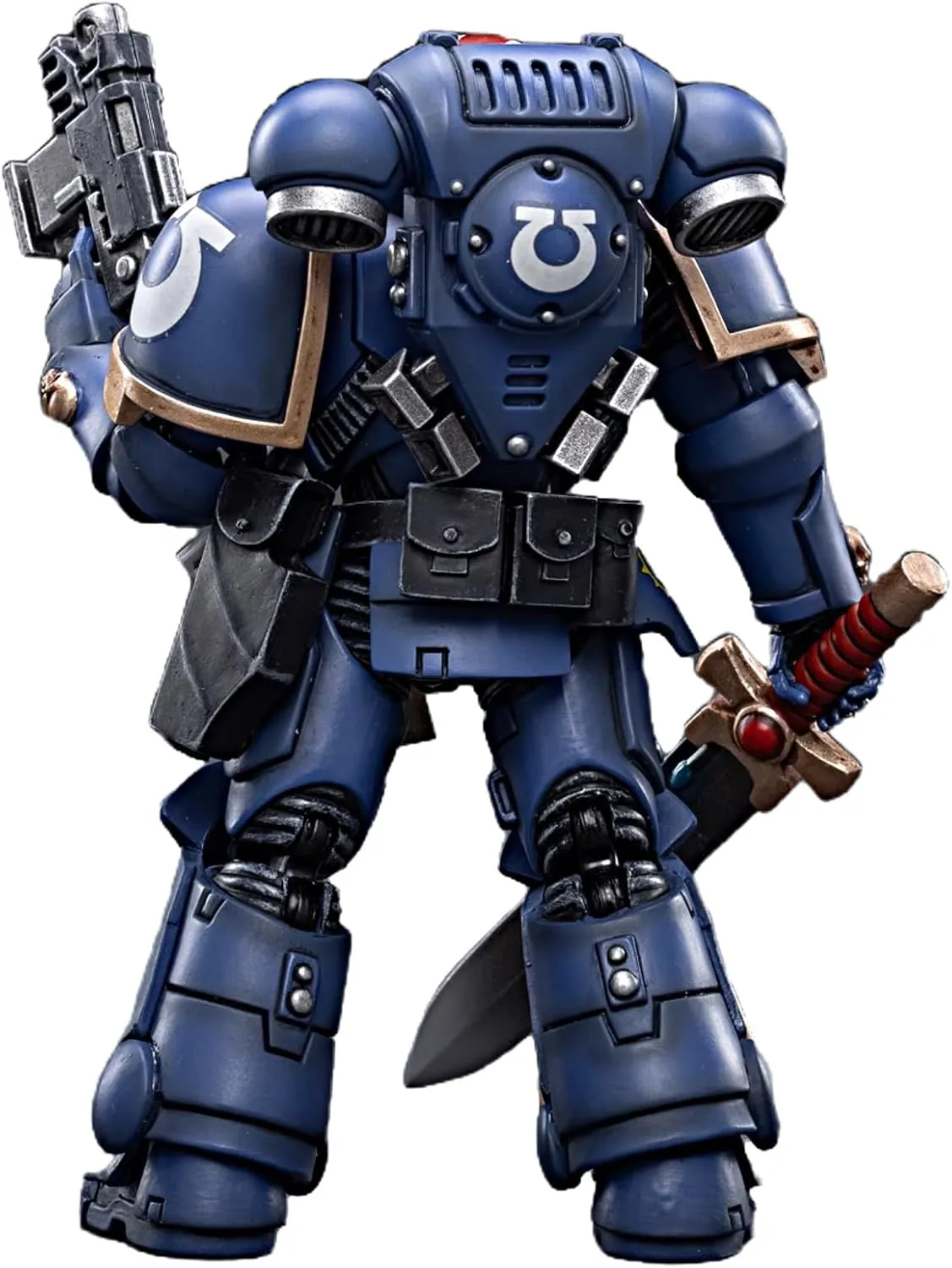 JOYTOY Warhammer 40K 1/18 Action Figures Ultramarines Heroes of The Chapter Primaris Lieutenant Erastus Collectible Model