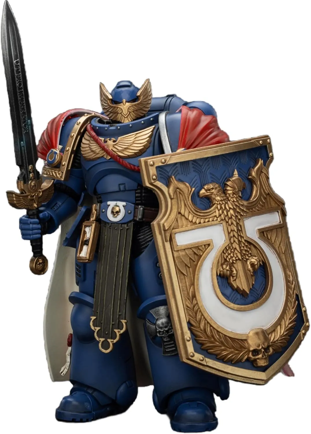 JOYTOY Warhammer 40K 1/18 Action Figures Ultramarines Victrix Honour Guard with Storm Shield and Power Sword Collectible Model Partial pre-Sale Amount Available Around Jul.