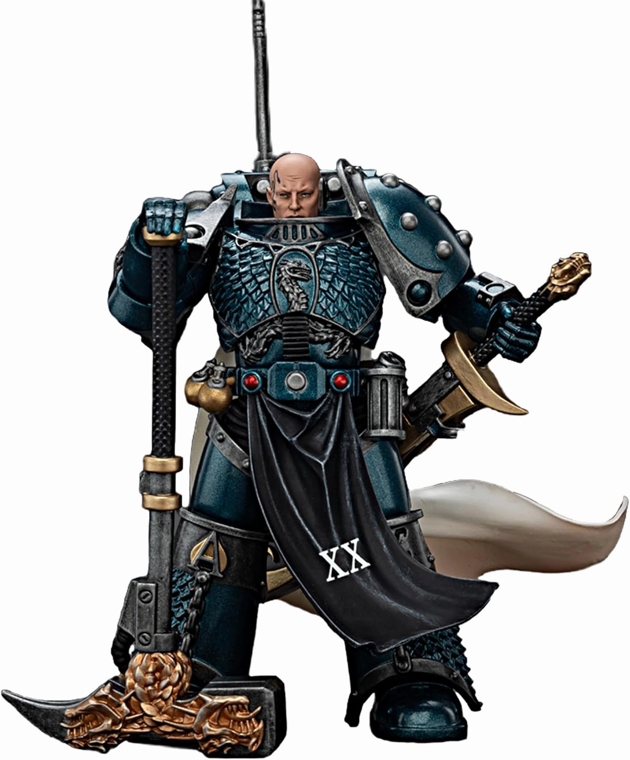 JOYTOY Warhammer 40K 1/18 Action Figures Alpha Legion Harrowmaster Armillus Dynat 4.9Inch Collectible Model