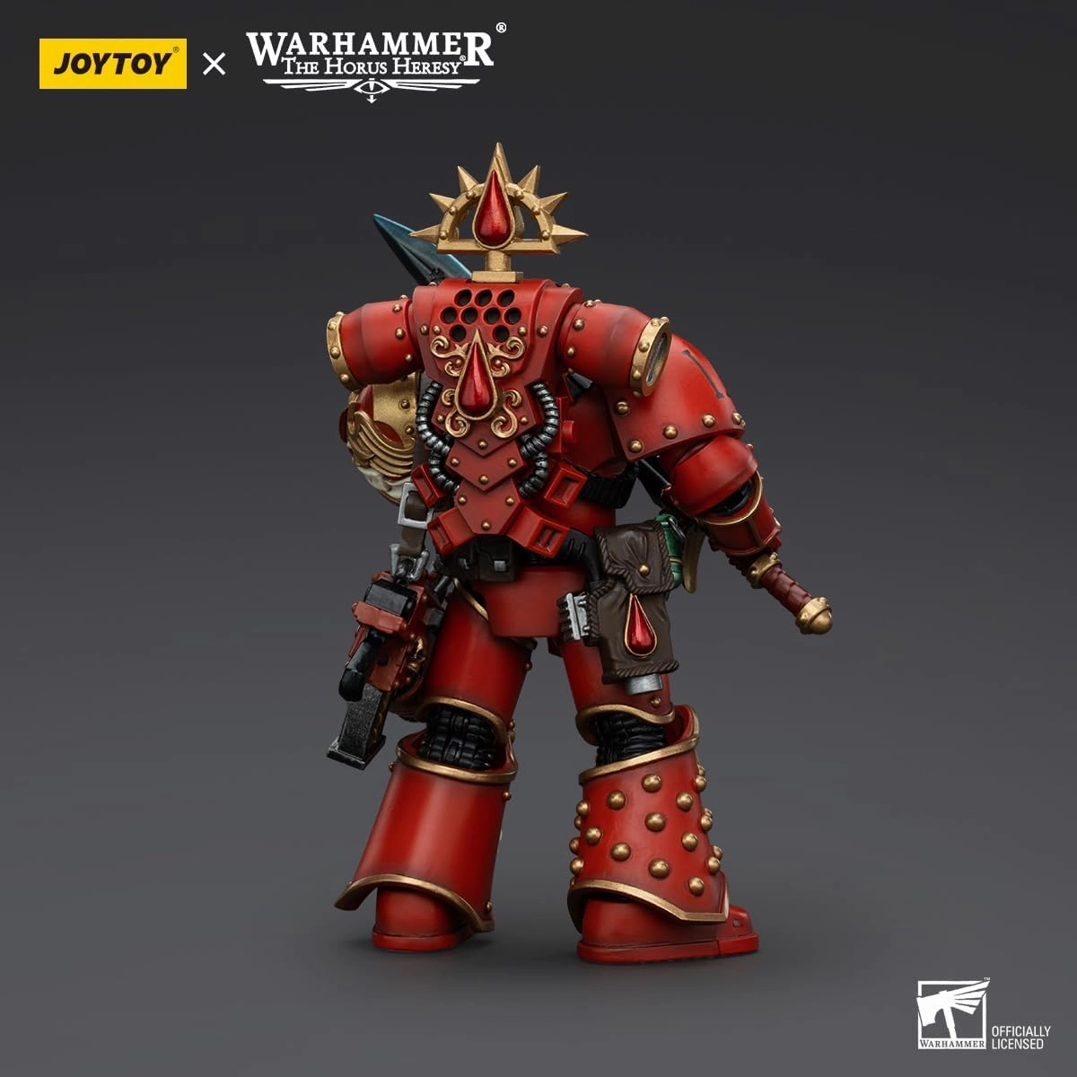 JOYTOY Warhammer 40K 1/18 Action Figures Blood Angels Raldoron First Captain of The Blood Angels Collectible Model