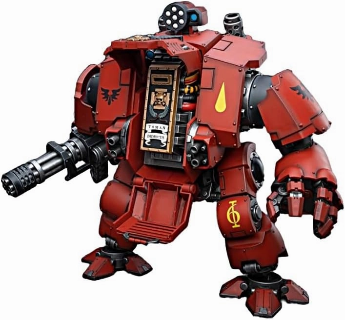 JOYTOY Warhammer 40K 1/18 Action Figures Blood Angels Redemptor Dreadnought Collectible Model