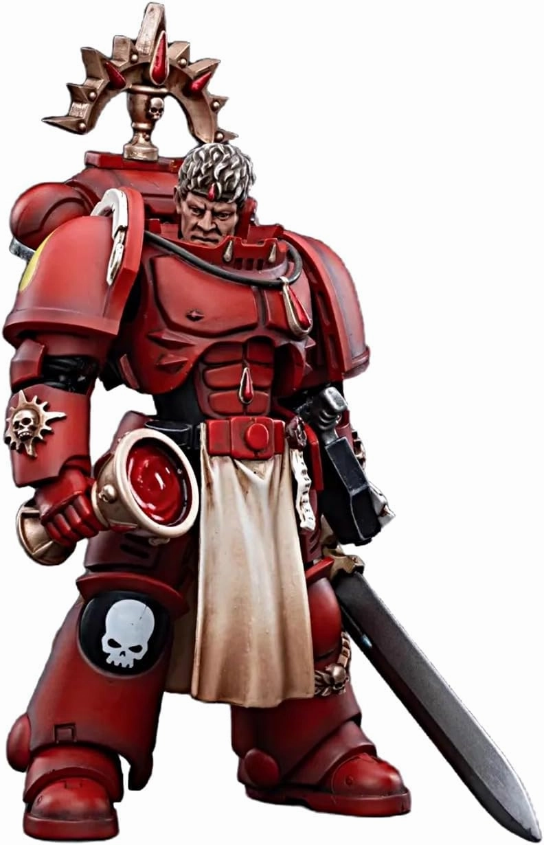 JOYTOY Warhammer 40K 1/18 Action Figures Blood Angels Veteran Salus Collectible Model