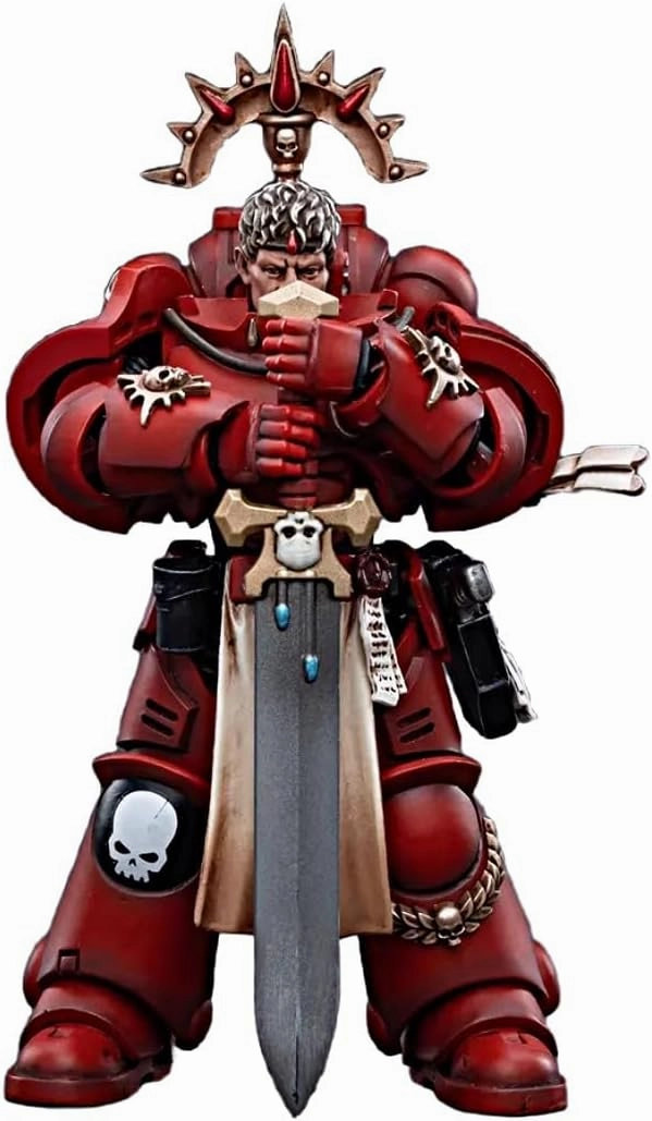 JOYTOY Warhammer 40K 1/18 Action Figures Blood Angels Veteran Salus Collectible Model