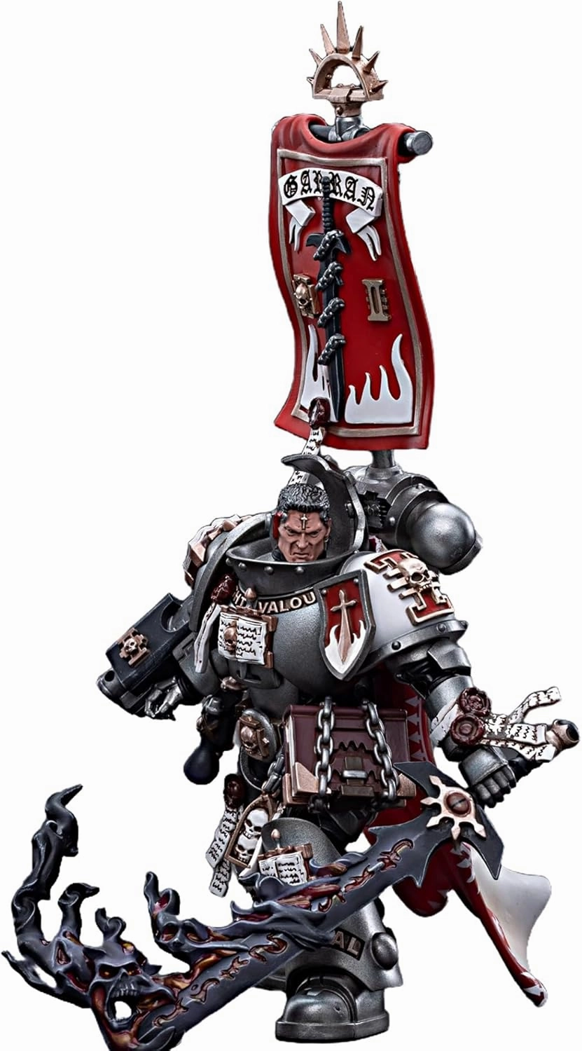 JOYTOY Warhammer 40K 1/18 Action Figures Grey Knights Castellan Crowe Collectible Model Partial pre-Sale Amount Available Around Aug.