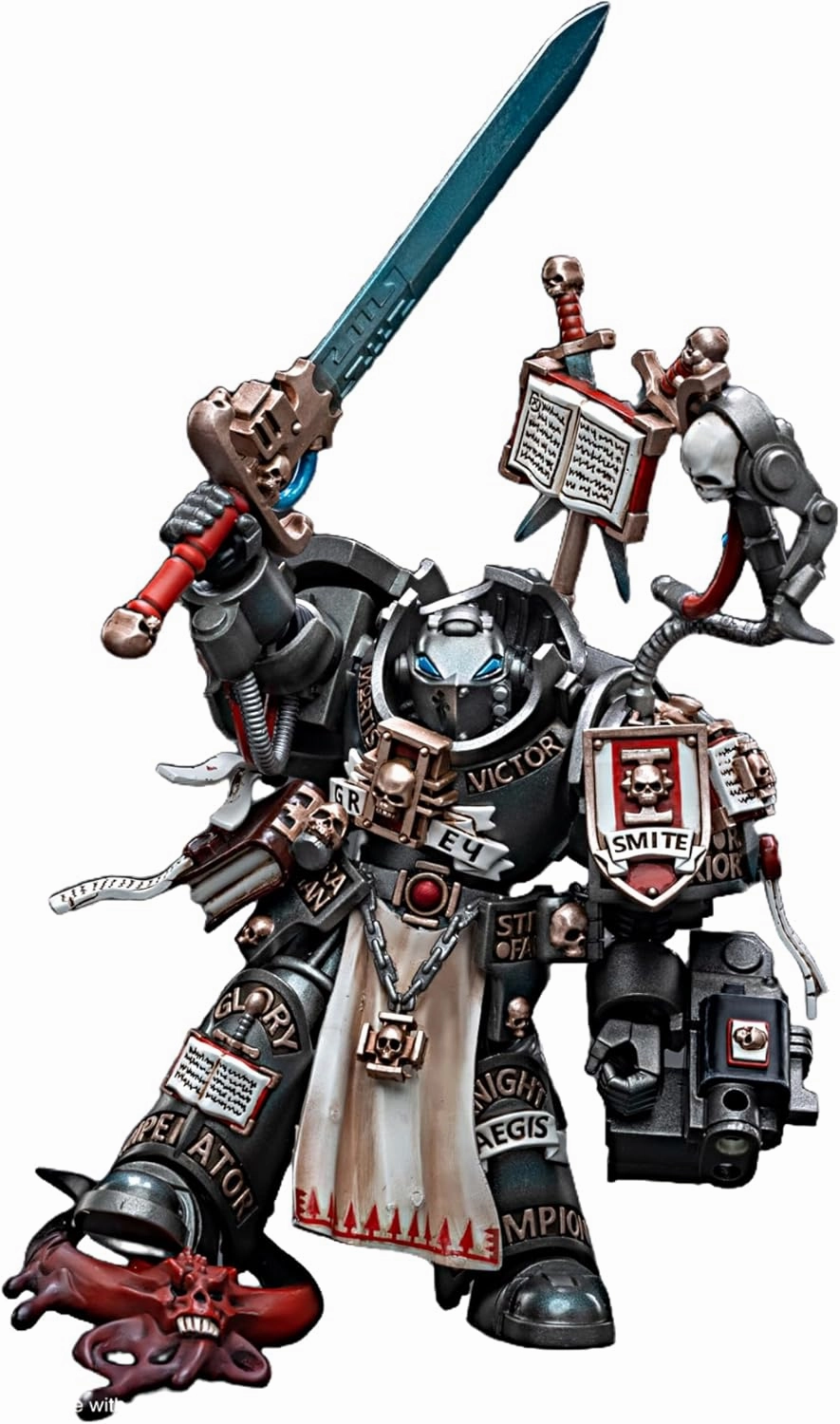 JOYTOY Warhammer 40K 1/18 Action Figures Grey Knights Terminator Incanus Neodan Collectible Model