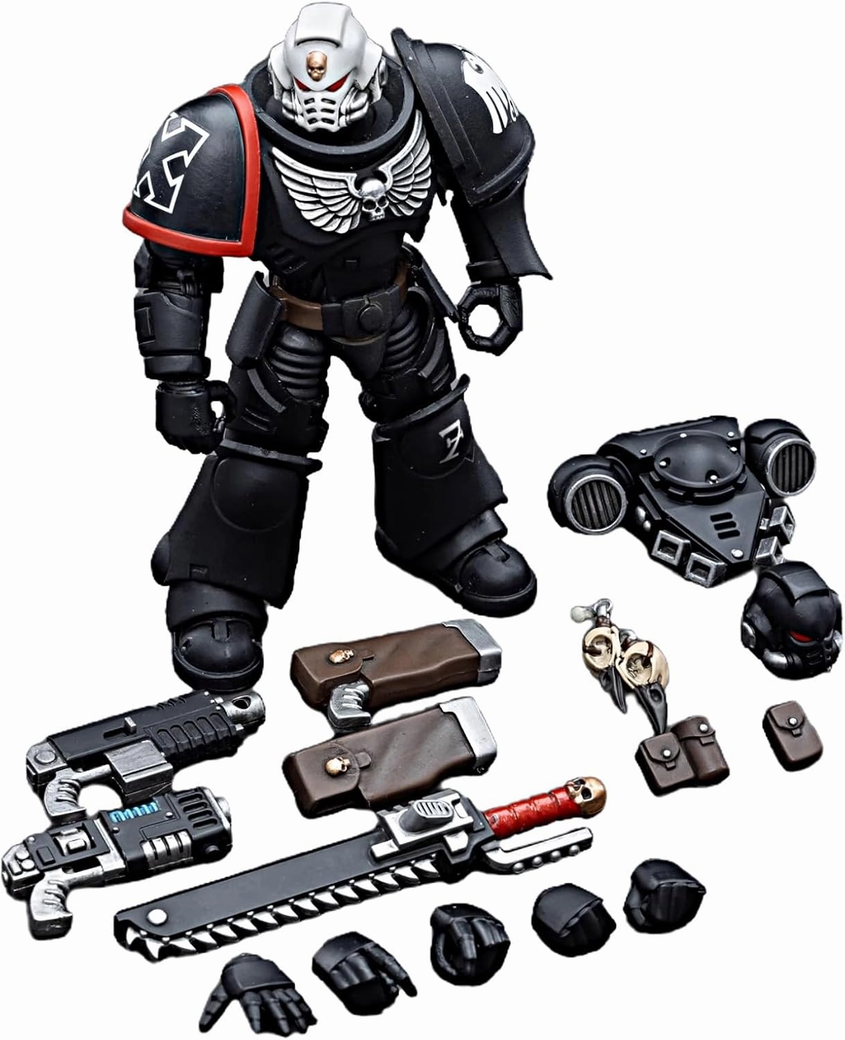 JOYTOY Warhammer 40K 1/18 Action Figures Raven Guard Intercessors 4PCS Collectible Model