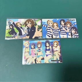 K-ON Kuji Hikido D-Prize Mini Card Yui Hirasawa Mio Akiyama Ritsu Tainaka Kotobuki Tsumugi Azusa Nakano K-On!