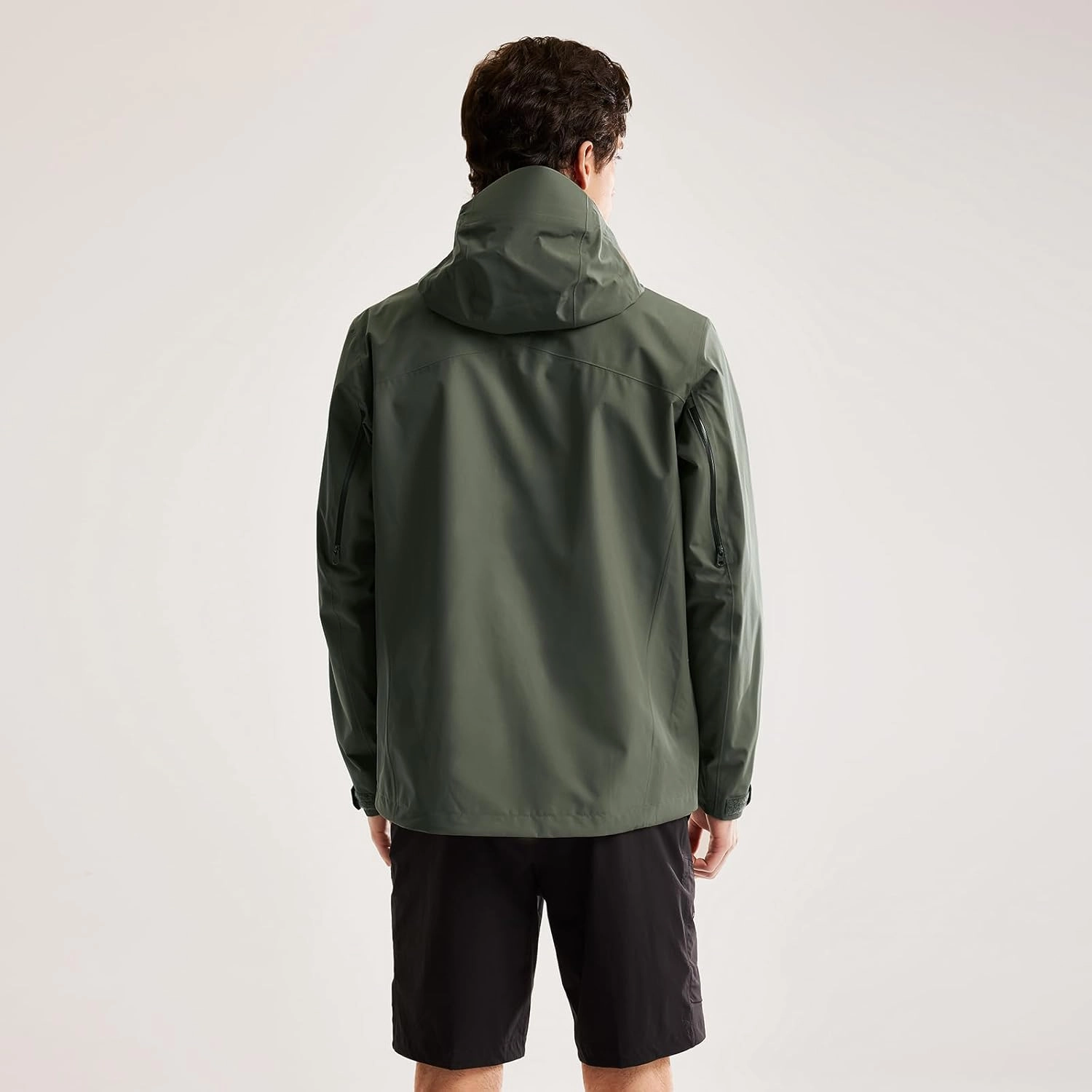 KAILAS Men's Lightweight Waterproof Hooded Rain Jacket Outdoor Raincoat Shell Jacket for Hiking Travel