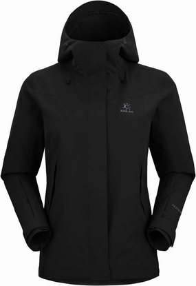 KAILAS Women's Raincoat Outdoor Hardshell Jacket Packable Lightweight Waterproof Hooded Jacket Hiking Travel