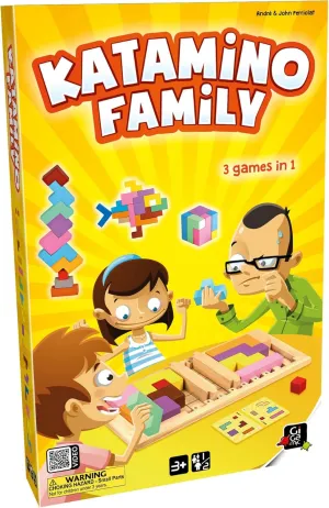 Katamino Family - Puzzle Game for Kids to Win Against Their Parents | Challenging Puzzle Game for All Cognitive Levels | 1 to 2 Players | 10 Minutes