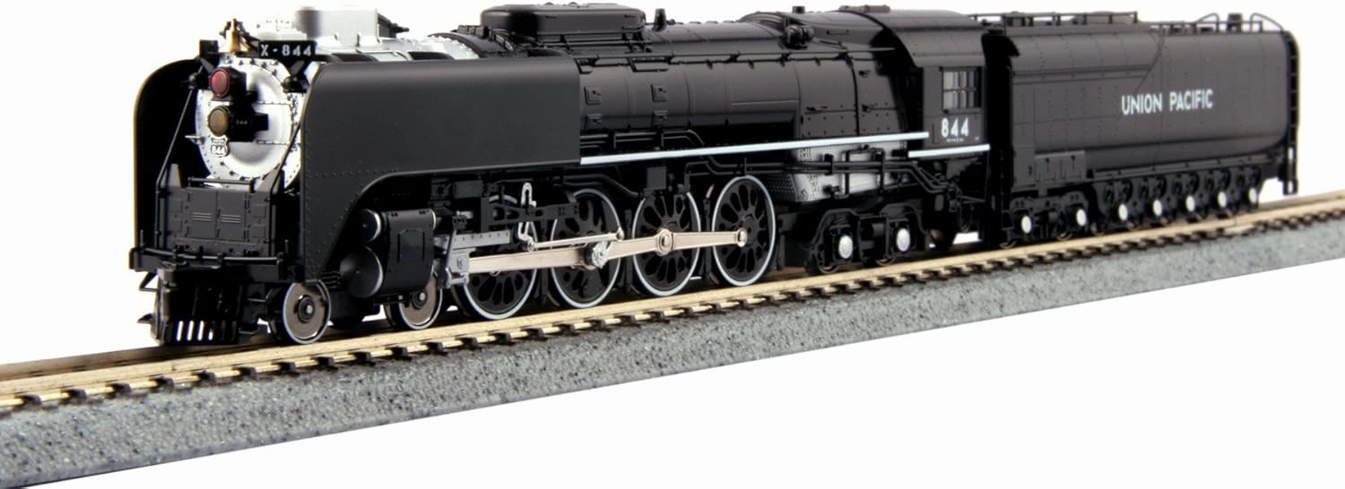 Kato USA Model Train Products 1260401 N Scale Union Pacific FEF-3 Steam Locomotive Train 844