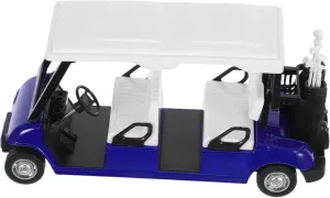 KICHOUSE Diecast Mini Golf Cart Model Pullback Vehicle for Interactive Fun for Home Office Decor Golf Cart Party Favors and Detailed Design
