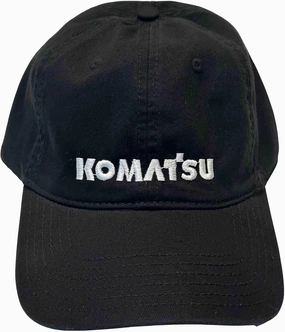 Komatsu Hat 2223 - Embroidered Adjustable Construction Equipment Cap